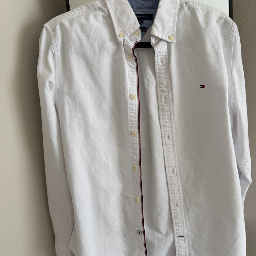 Tommy Hilfiger men white shirt - Picture 2 of 4